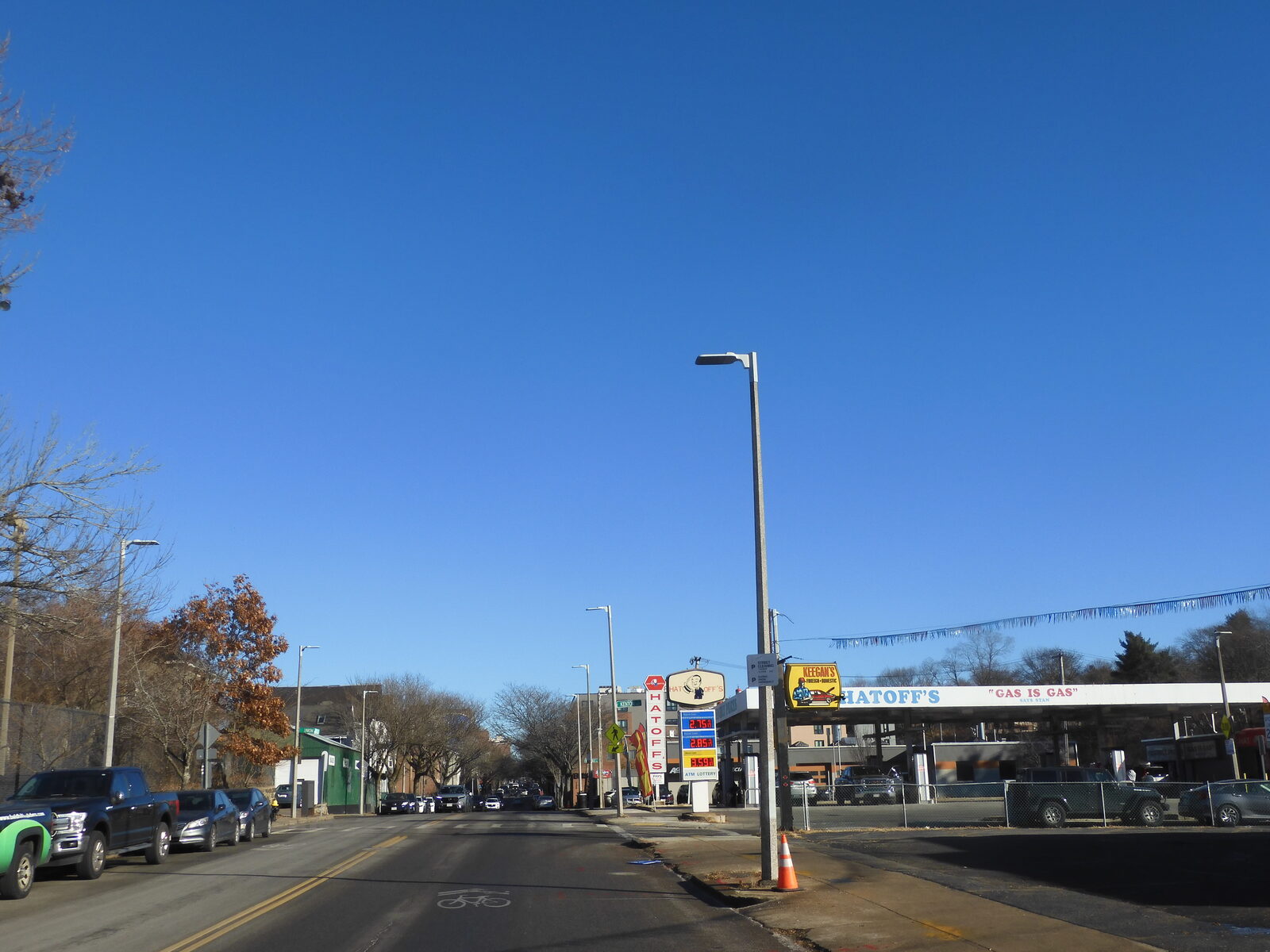 Slow progress during 2025 along Washington Street