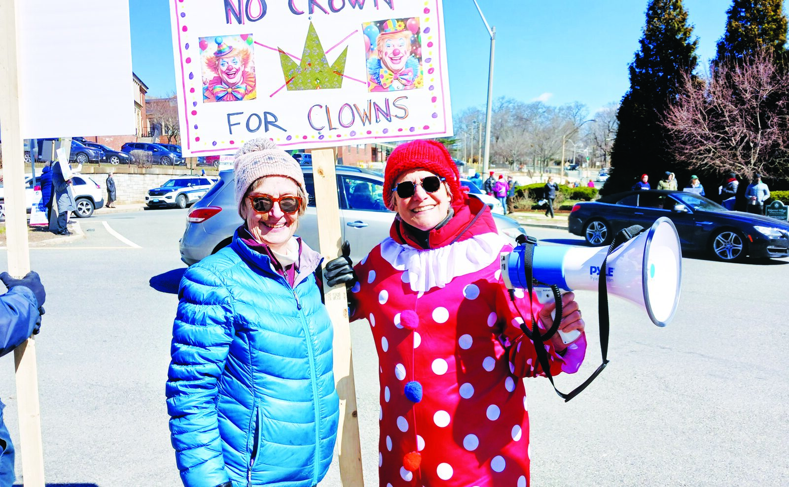 “No Kings” rally at the WR rotary 1