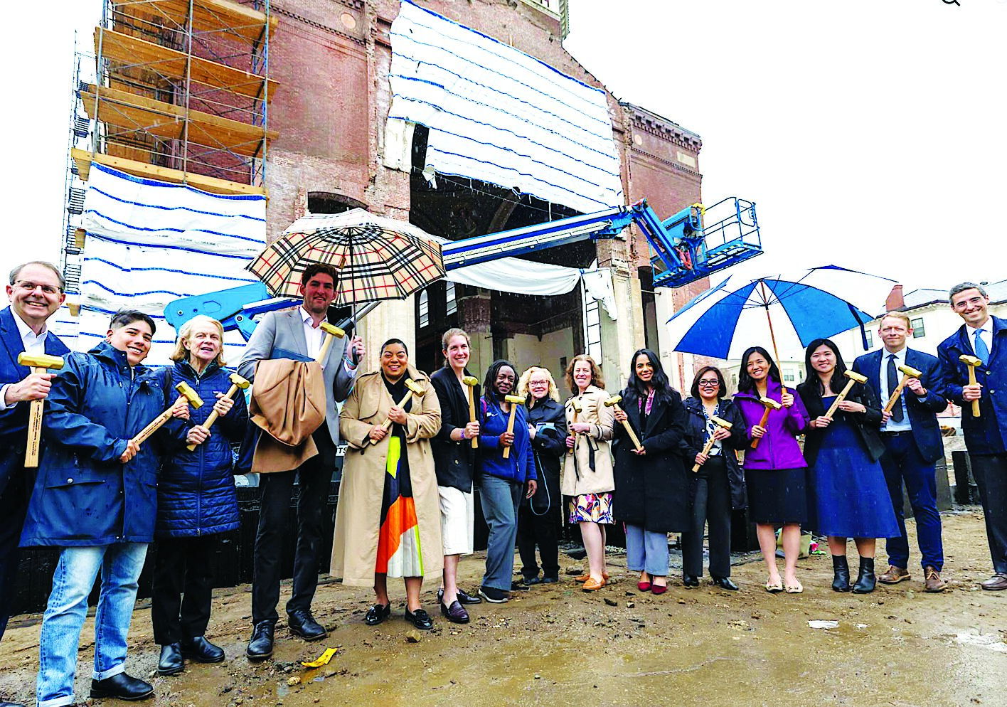 Blessed Sacrament breaks ground