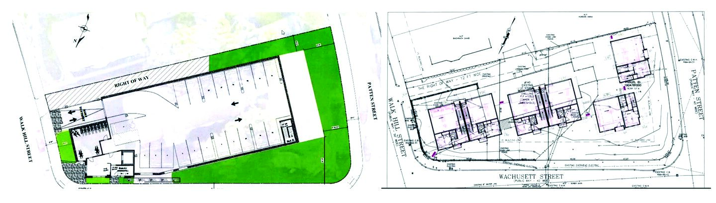 Change in plans on Walk Hill Street